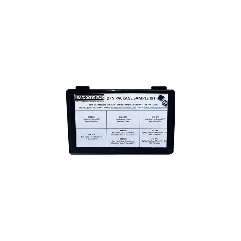1 pcs : LS-SAMPLEBOX-DFN-6C-001 - LINEAR SYSTEMS DFN SAMPLEBOX