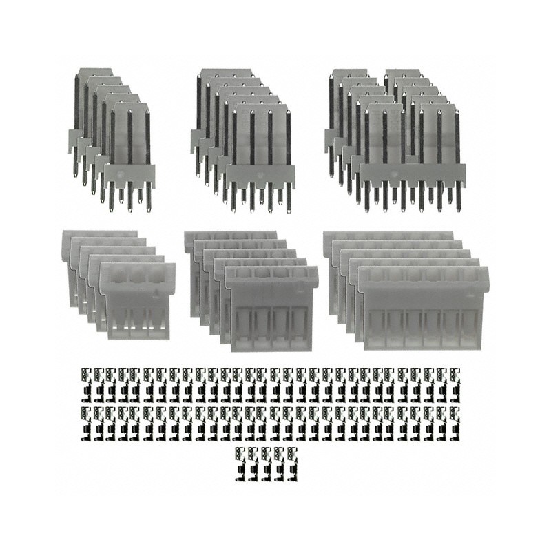 1 pcs : 0766500225 - KIT MINI-LATCH 2.50MM WTB