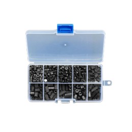 1 pcs : 4685 - BLACK NYLON SCREW AND STAND-OFF