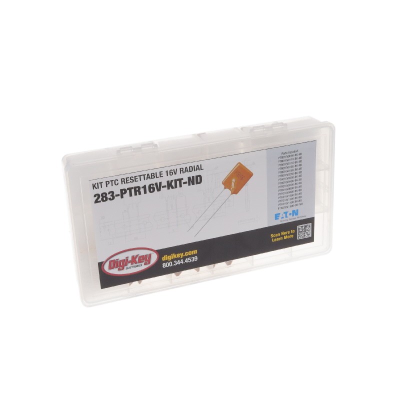 1 pcs : 283-PTR16V-KIT - KIT PTC RESETTABLE 16V RADIAL