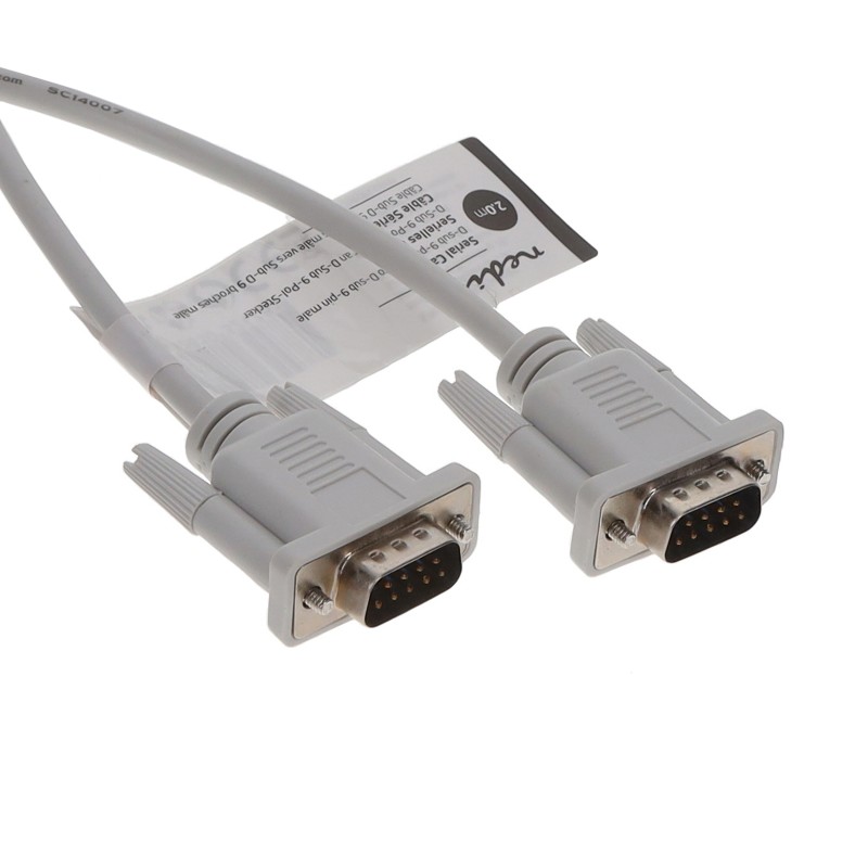 1 pcs : MIKROE-5835 - DB9 CABLE MALE TO MALE (2M)