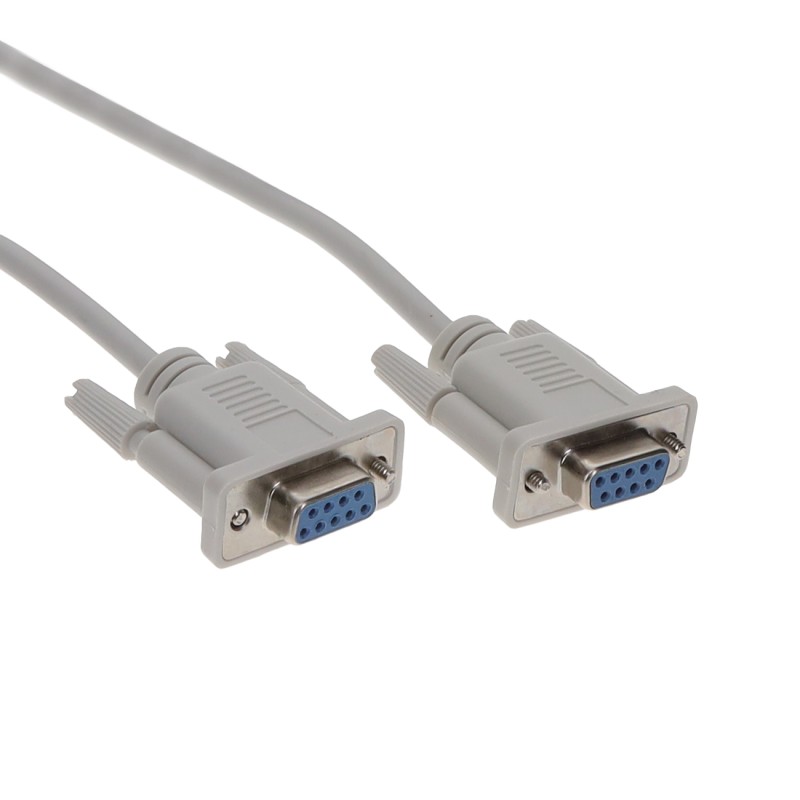 1 pcs : MIKROE-5834 - DB9 CABLE FEMALE TO FEMALE (2M)
