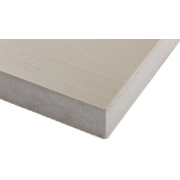1 Lot of 1 - RS PRO Beige Plastic Sheet, 300mm x 245mm x 20mm