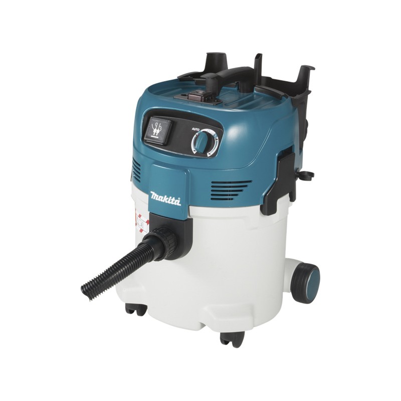 1 pcs - Makita VC3012M Floor Vacuum Cleaner Vacuum Cleaner for Wet/Dry Areas, 7.5m Cable, 110V ac, BS 4343