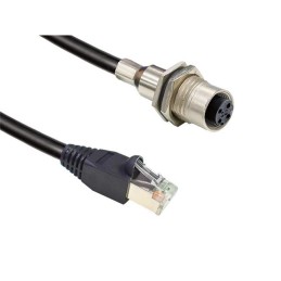 1 pcs : MSDS-04PFFJ-SF8AA5 - CBL ASSY CIRC 4P F TO RJ45 1.64'