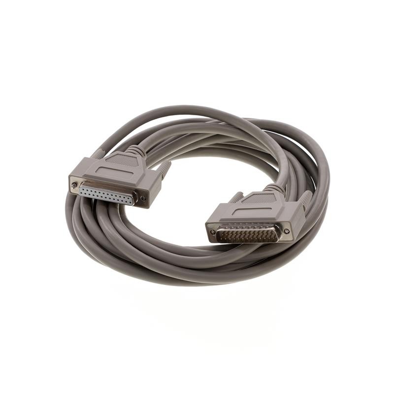 1 pcs : 1656314 - CABLE ASSY DB25 SHIELDED GRAY 5M
