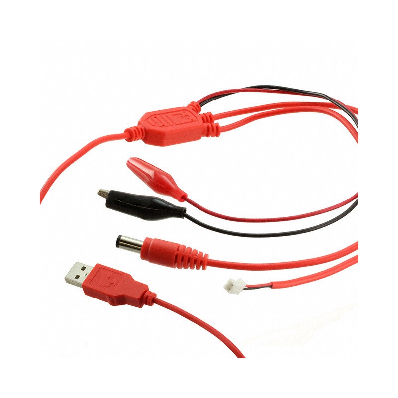 1 pcs : CAB-11579 - CBL ASSY USB-A M TO BARREL PL 6'