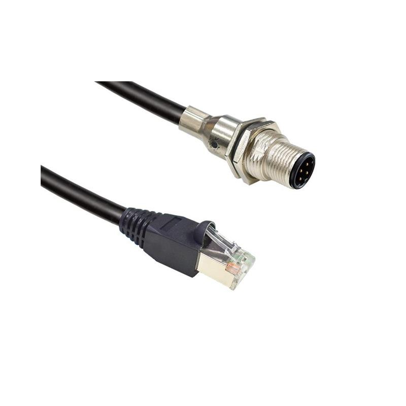 1 pcs : MSDS-04PMMJ-SF8AA5 - CBL ASSY CIRC 4P M TO RJ45 1.64'