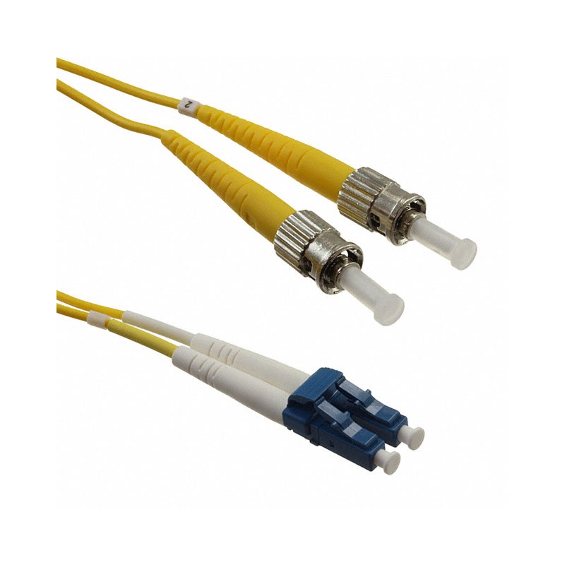 1 pcs : 913S-2-5-00100-PL - FIBER OPTIC CBL LC-ST DUPLEX 1M