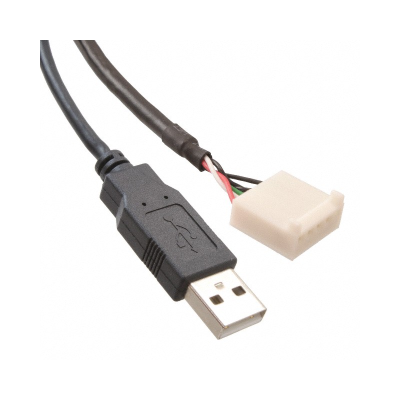 1 pcs : CABLE USB A-SIL5 - CBL ASSY 5P SKT-USB M PL 0.33'