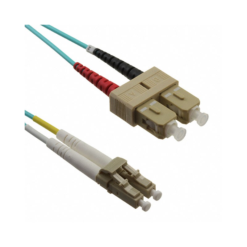 1 pcs : 912M-2-3-00300-G - FIBER OPTIC CBL LC-SC DUPLEX 3M