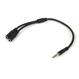 1 pcs : MUY1MFFS - SLIM STEREO SPLITTER CABLE - 3.5
