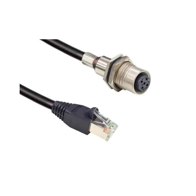 1 pcs : MSAS-05PFFJ-SF8AA5 - CBL ASSY CIRC 5P F TO RJ45 1.64'