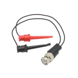 1 pcs : BC40 - ADAPTOR BNC M/DUAL TEST CLIPS