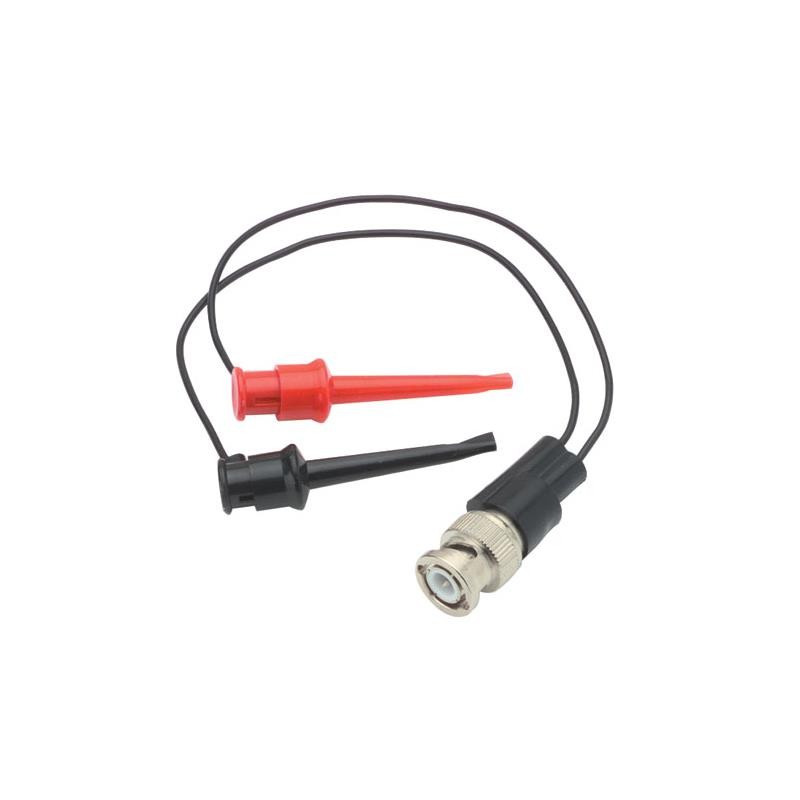 1 pcs : BC40 - ADAPTOR BNC M/DUAL TEST CLIPS