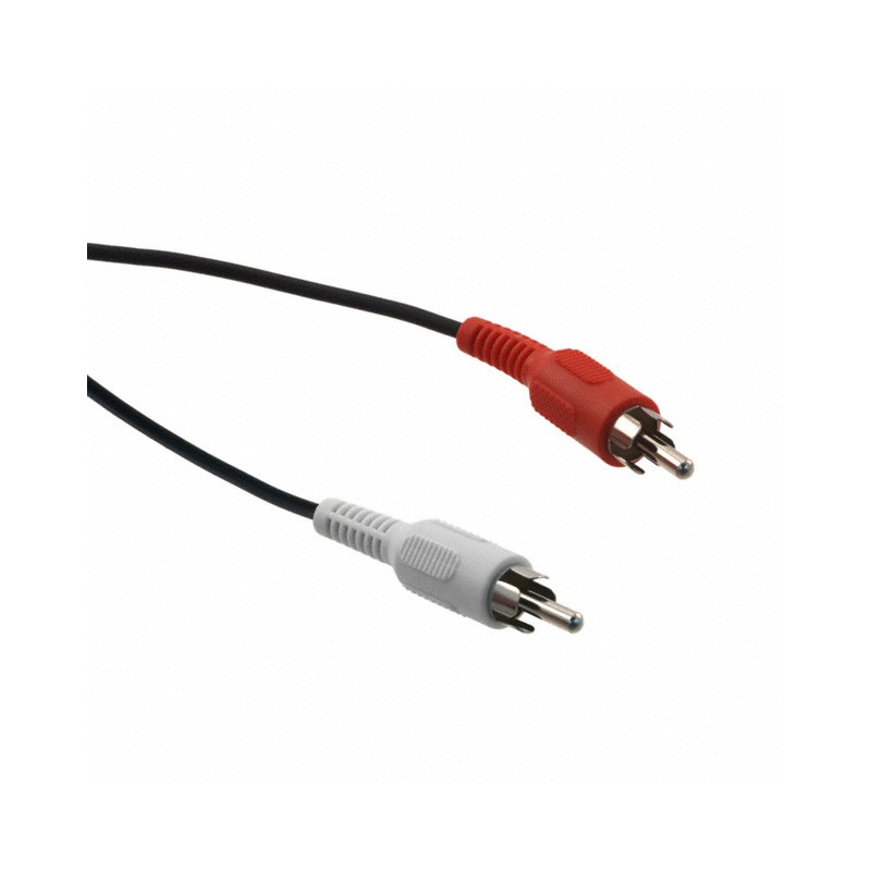 1 pcs : AK-CHMM-2 - CABLE 2RCA MALE-MALE 2M