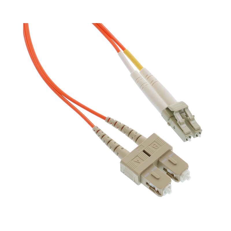 1 pcs : N316-02M - FIBER OPTIC CBL LC-SC DUPLEX 2M