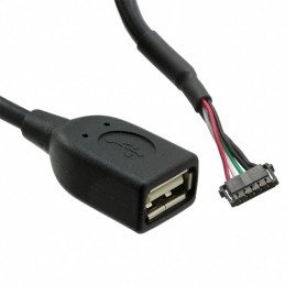 1 pcs : 2061070003 - CBL ASSY USB F-RECT 5P RCP 3.28'