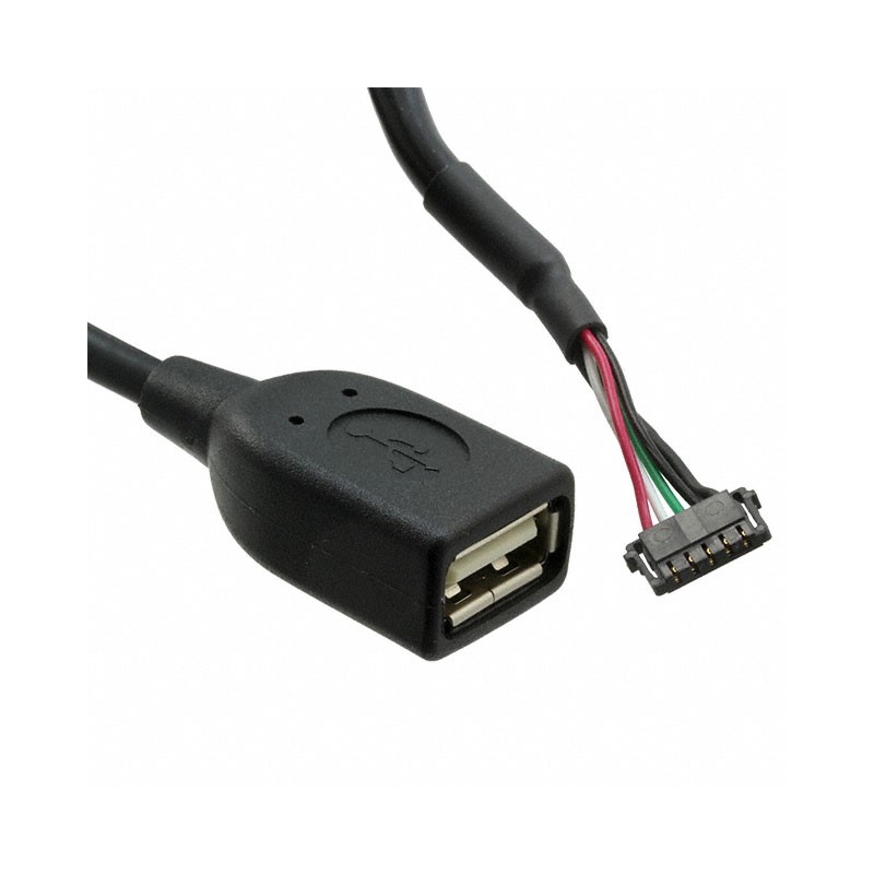 1 pcs : 2061070003 - CBL ASSY USB F-RECT 5P RCP 3.28'