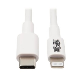 1 pcs : M102-003-WH - CBL ASSY USB-C M TO LIGHTNING 3'