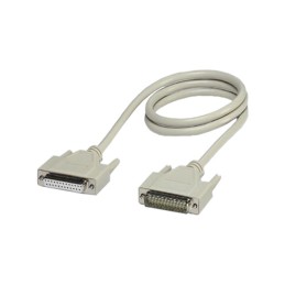 1 pcs : 1656301 - CABLE ASSY DB25 SHIELDED GRAY 2M