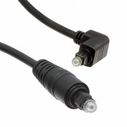 1 pcs : 106-1242-BL-00300-5 - TOSLINK CABLE PLUG-PLUG RA 3M