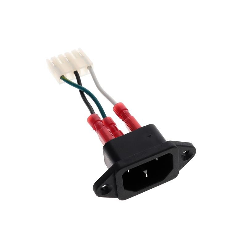 1 pcs : C1410070M6MLX5(R) - CBL ASSY 3P SKT-IEC 320 0.2'