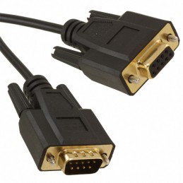 1 pcs : P454-006 - CABLE ASSY DB09 SHLD BLACK 1.83M