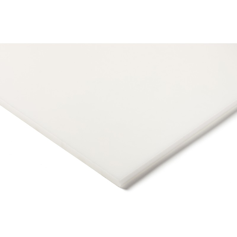 1 Lot of 1 - RS PRO White Plastic Sheet, 500mm x 300mm x 40mm