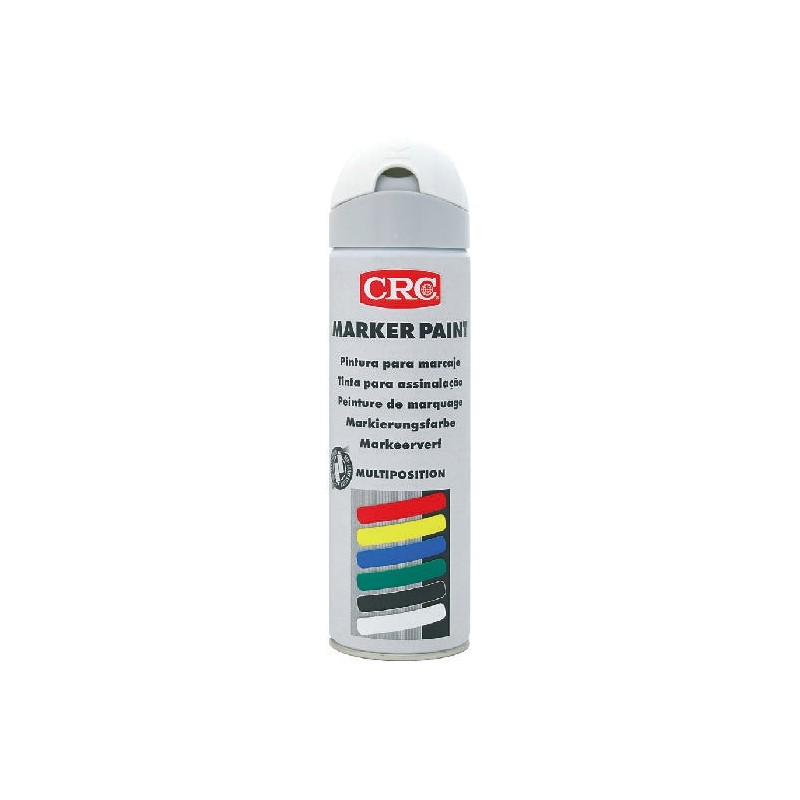 1 pcs - CRC 500ml White Fluorescent Spray Paint