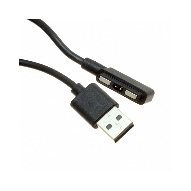 1 pcs : MAG2C2A11851MUSBA(R) - CBL ASSY USB-A M-2P M MAGN 2.62'
