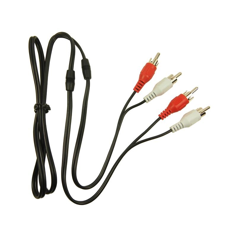 1 pcs : FCR683670 - DUALPHONO LEAD RED WHITE 1.25M