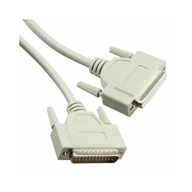 1 pcs : 1656291 - CABLE ASSY DB25 SHIELDED GRAY 1M