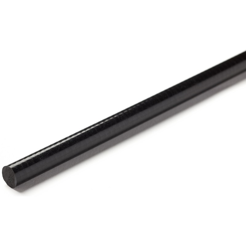 1 Lot of 1 - RS PRO Black Glass-Reinforced Plastic GRP Rod, 1m x 60mm Diameter
