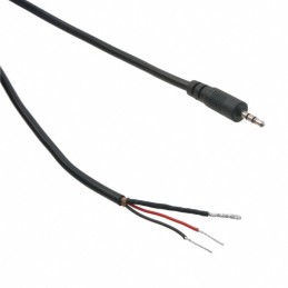 1 pcs : CA-2203 - CABLE ASSY STR 2.5MM STEREO 6'