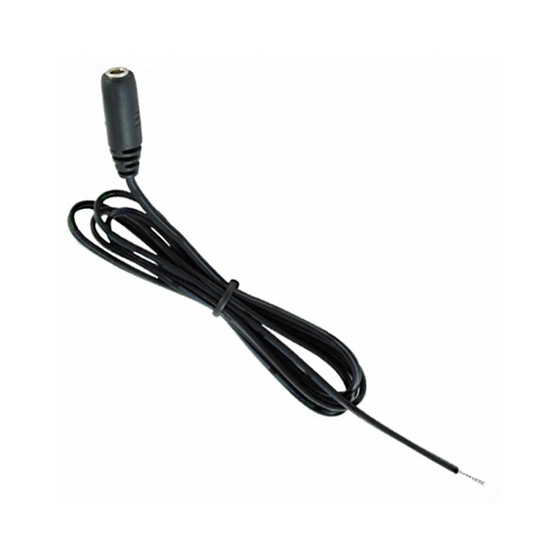 1 pcs : 10-01099 - CBL ASSY 1.35MM JACK-CBL FLAT 3'