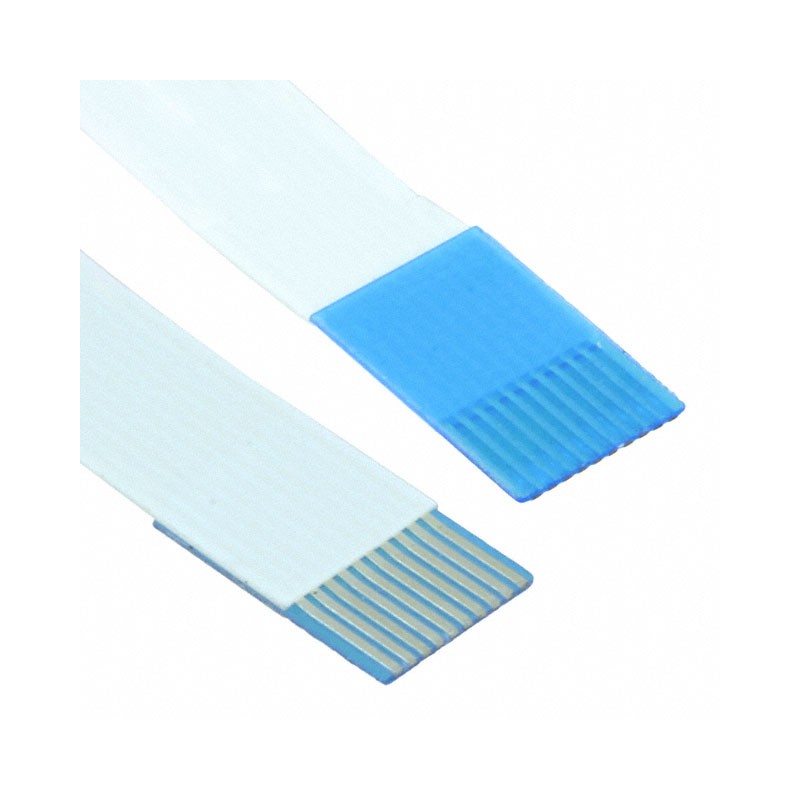1 pcs : FJH-10-R-04.00-4 - CABLE FFC/FPC 10POS 0.5MM 4'