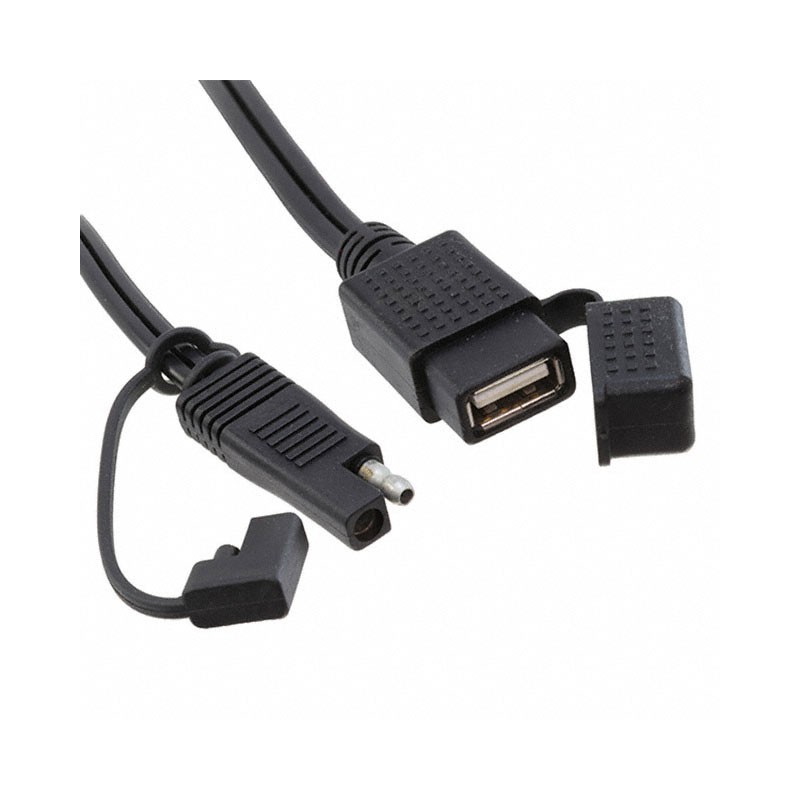 1 pcs : CNC-SAE-744-00100 - CBL ASSY SAE TO USB-A F 3.28'