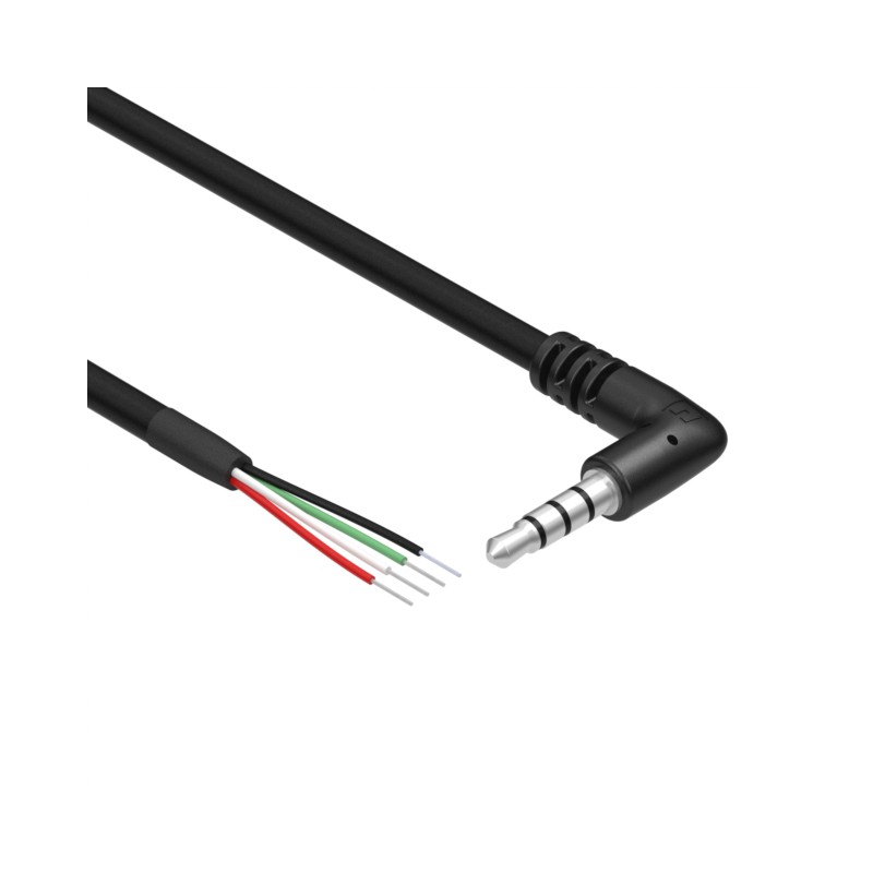 1 pcs : 10-02145 - CBL 3.5MM R/A M 28AWG SHLD