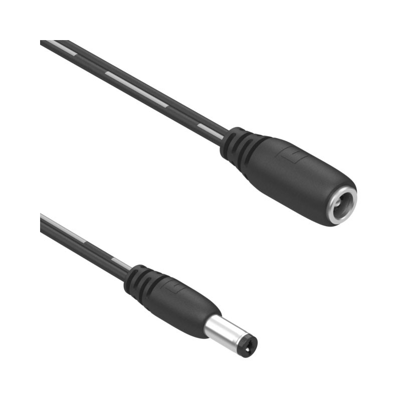 1 pcs : 10-03134 - CBL ASSY 2.1MM JACK-PLUG FLAT 6'