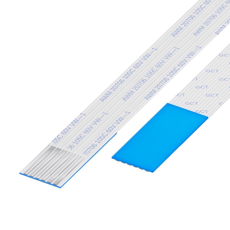 1 pcs : 10-06-D-0050-C-4-08-4-T - 1MM PITCH FFC, 6 CONTACTS, D TYP