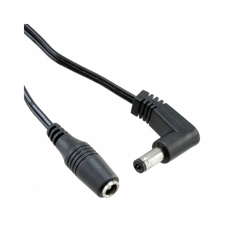 1 pcs : CA-2213 - CBL ASSY 2.1MM JACK-PLUG FLAT 6'