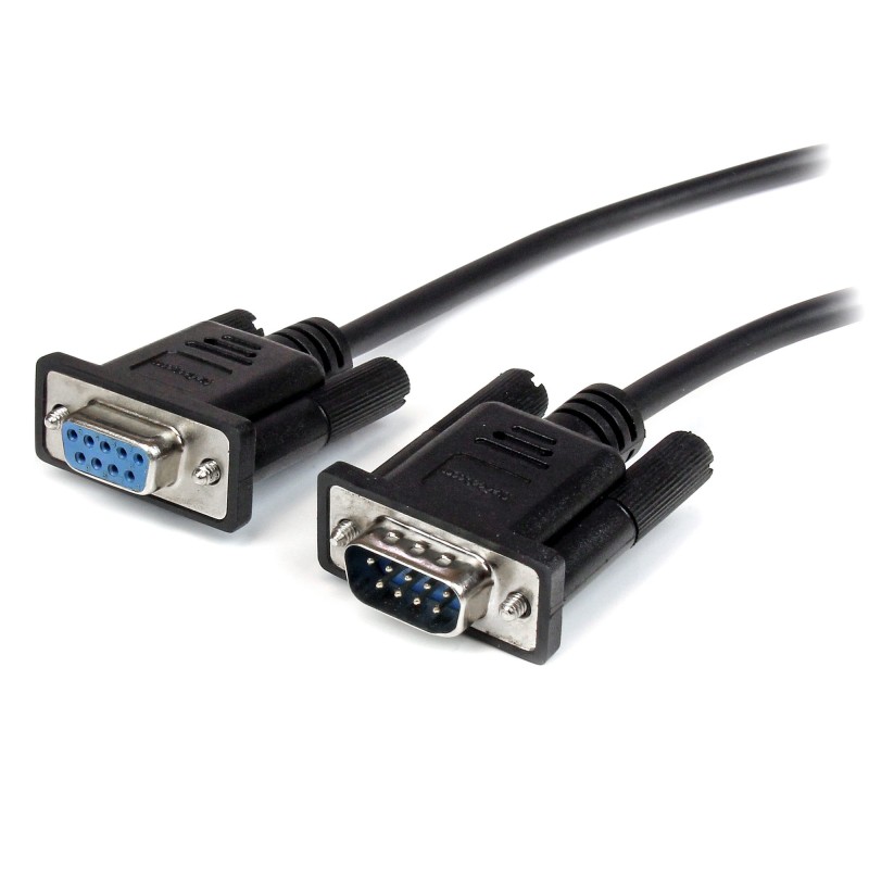 1 pcs : MXT10050CMBK - 0.5M BK DB9 SERIAL CABLE M/F
