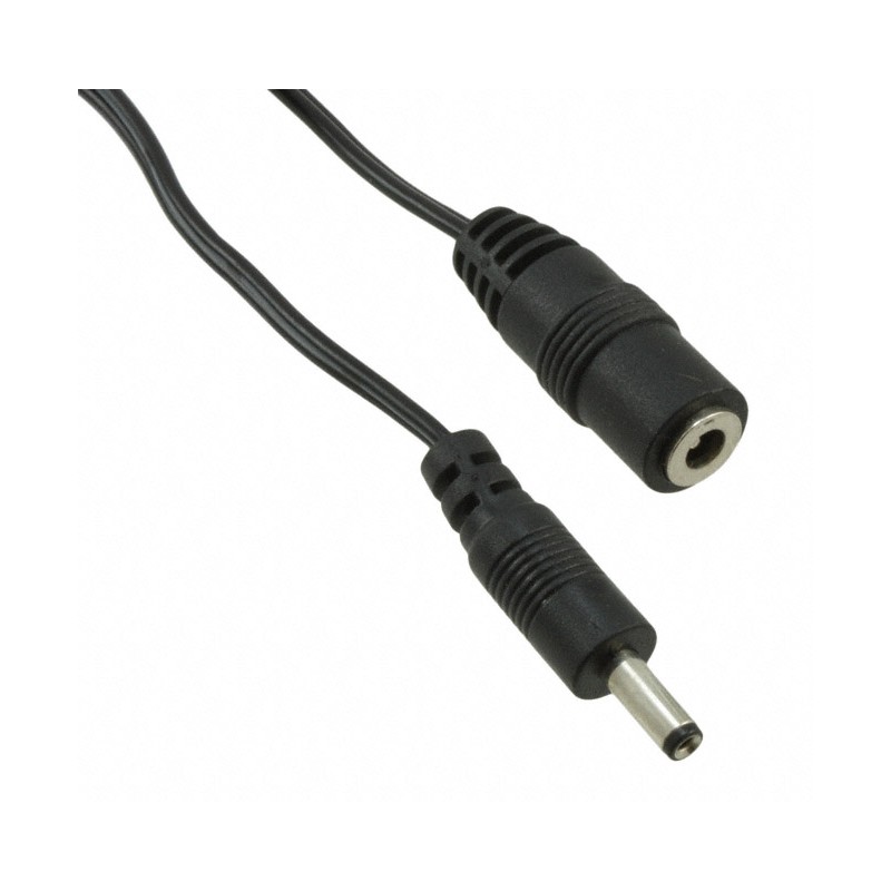 1 pcs : CA-2211 - CBL ASSY 1.35MM JACK-PLG FLAT 6'