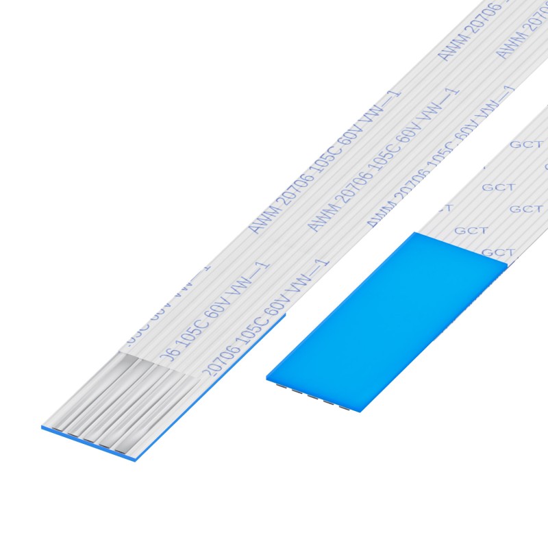 1 pcs : 10-05-D-0127-C-4-08-4-T - 1MM PITCH FFC, 5 CONTACTS, D TYP