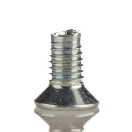 1 Bag of 100 - RS PRO Bright Zinc Plated, Clear Passivated Steel Countersunk Head Thread Forming Screw, M3 x 6mm Long