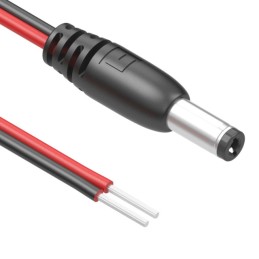 1 pcs : 10-02317 - CBL ASSY 2.1MM PLUG-CBL FLAT 6'