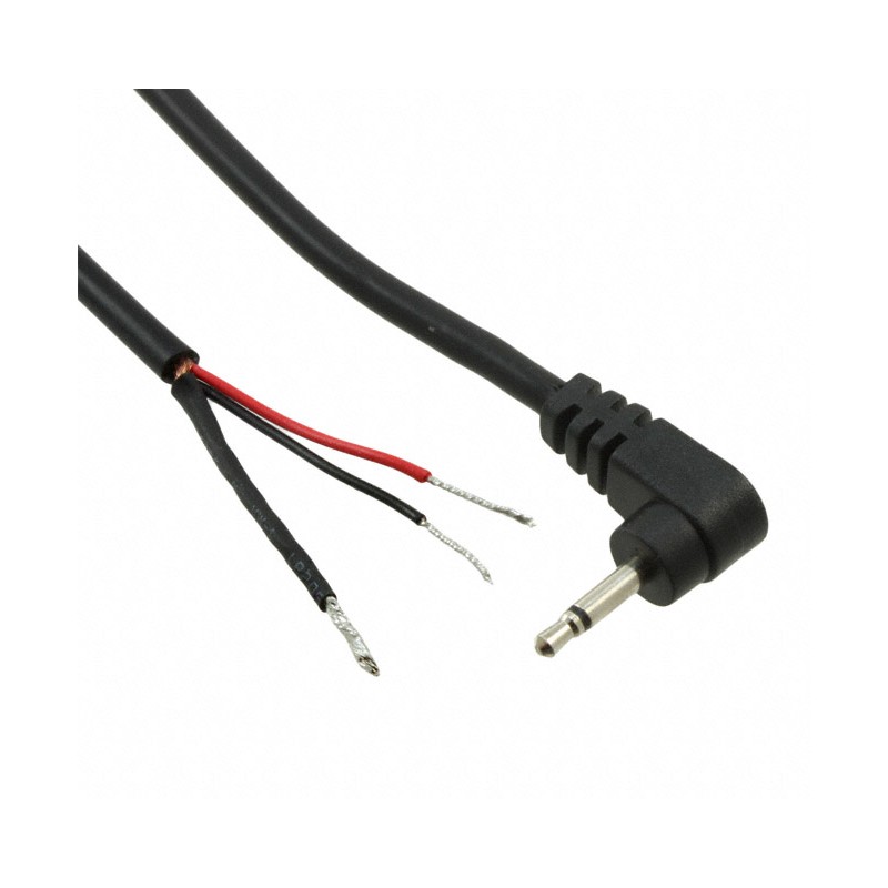 1 pcs : CA-2202 - CABLE ASSY R/A 2.5MM MONO 6'