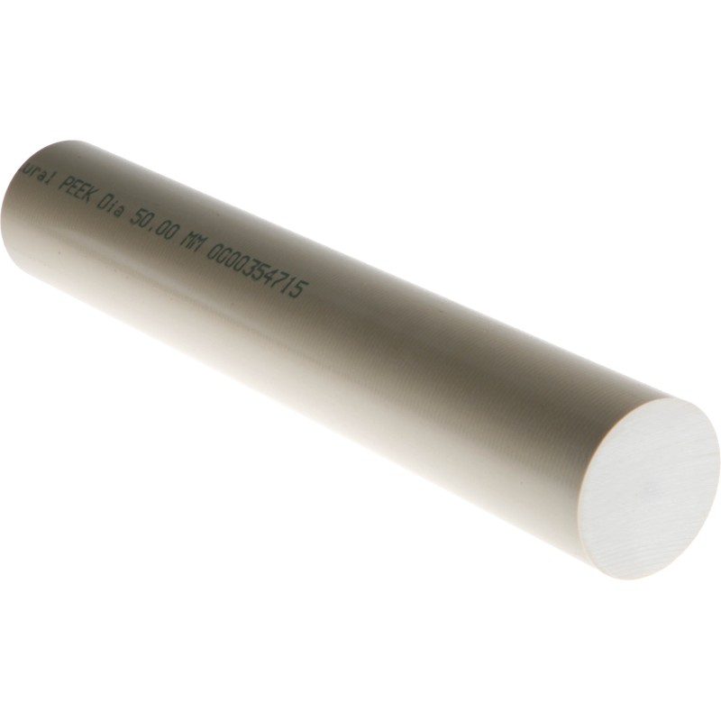 1 Lot of 1 - RS PRO Beige Polyetheretherketone PEEK Rod, 300mm x 50mm Diameter
