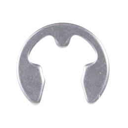 1 Bag of 100 - Stainless Steel E Type Circlip, 5mm Shaft Diameter
